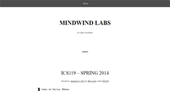 Desktop Screenshot of mindwind.com
